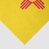 動的ニューメキシコ州旗のグラフィック 薄葉紙 (詳細)