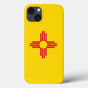 動的ニューメキシコ州旗のグラフィック iPhone 13ケース