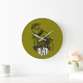 動的ヒップホップ実行者 ラージ壁時計 (ホーム)