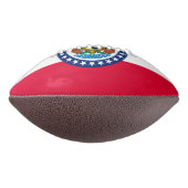 動的ミズーリ州旗のグラフィック アメリカンフットボール (回転90)