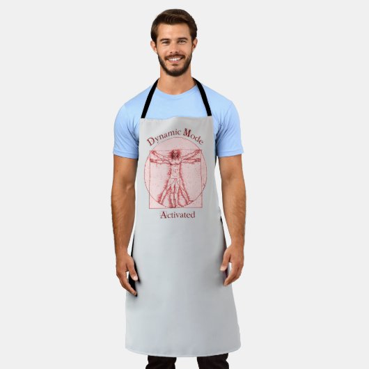 動的モード エプロン (着用した状態)