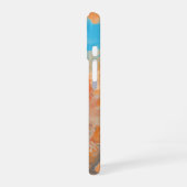 動的ロケット打ち上げ_iphoneケース iPhone 16ケース (左側面)