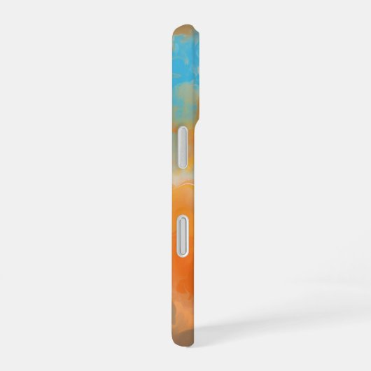 動的ロケット打ち上げ_iphoneケース iPhone 16ケース (右側面)