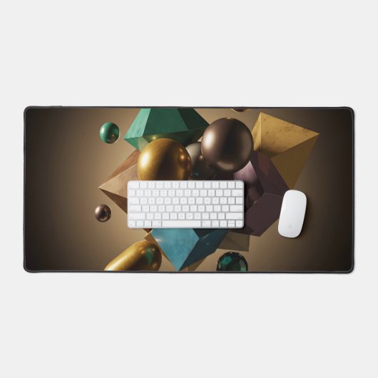 動的対称性 デスクマット (キーボード&マウス)