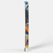 動的抽象芸術サムスンケース SAMSUNG GALAXYケース (右側面)