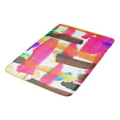 動的抽象芸術パターン バスマット (アングル)