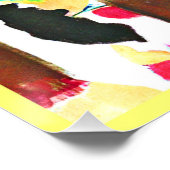 動的抽象芸術パターン ポスター (コーナー)