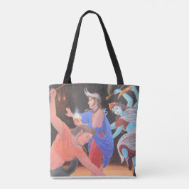 動的神のカスタムな全にプリントのトートバック トートバッグ