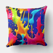 動的蛍光ス絵を描テリーク クッション (裏面)