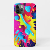 動的蛍光ス絵を描テリーク Case-Mate iPhoneケース (裏)