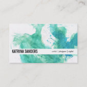 動的 |スパッタIV 名刺 (正面)