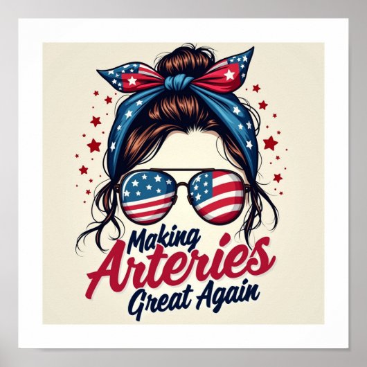 動脈の再素晴らし生 ポスター (正面)