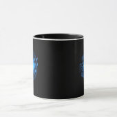動脈の血球の眺めを切って下さい マグカップ (中央)