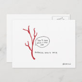 動脈は静脈はがきではない ポストカード (正面/裏面)