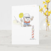 動脈作業 カード (黄色い花)