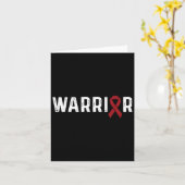 動脈瘤認識度バーガンディーリボンウォリアー カード (黄色い花)