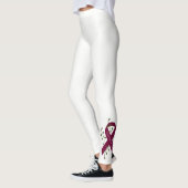 動脈瘤認識度リボンレギンス レギンス (左)