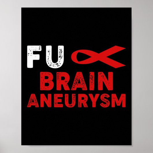 動脈瘤認識度支援遺族 ポスター (正面)