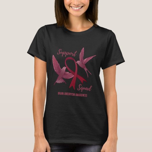 動脈瘤認識度支援隊 Tシャツ (正面)