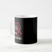動脈瘤認識度私はストームデビル コーヒーマグカップ (正面左)