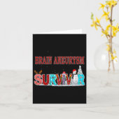 動脈瘤認識度11 カード (黄色い花)