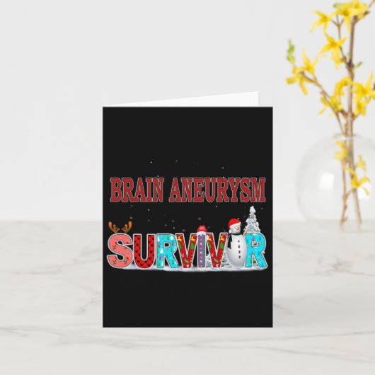 動脈瘤認識度11 カード (黄色い花)