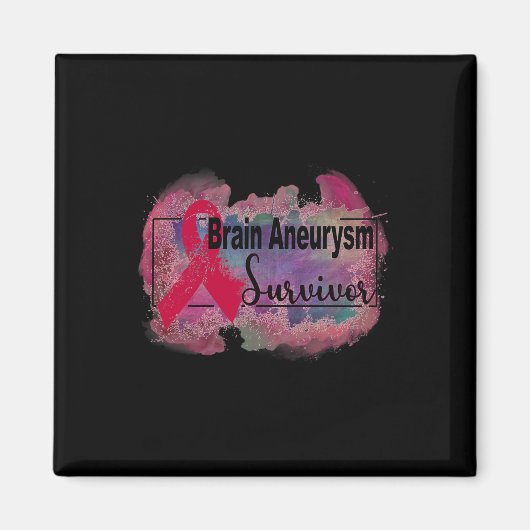 動脈瘤認識度8 マグネット (正面)