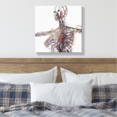 動脈・静脈・リンパ系1 キャンバスプリント (インサイチュ (寝室))