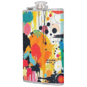 動色バースト フラスク (左)