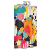 動色バースト フラスク (右)