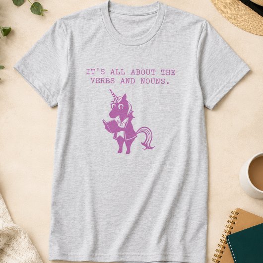 動詞と名詞がすべて 文法 Tシャツ
