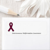 動静脈奇形認識度リボンラベル ラベル (インサイチュ)