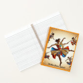 動鮮やかきの色 ノートブック (内部)