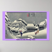 勘原安藤弘重浮世絵 ポスター (正面)