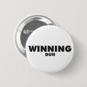 勝ちます、Duh Pin 缶バッジ (正面&裏面)
