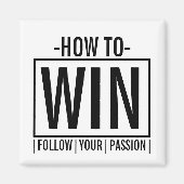 勝ち方 マグネット (正面)