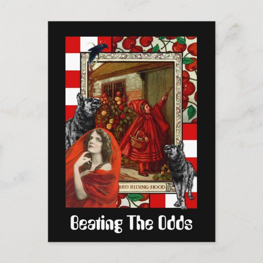 勝ち目 ポストカード (正面)