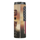 勝ち統一されたのために第二次世界大戦アメリカ国旗の愛国心 タンブラー (裏面)