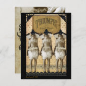 勝ち誇ったはがき ポストカード (正面/裏面)