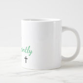 勝ち誇ったジャンボマグカップを生きる ジャンボコーヒーマグカップ (右)