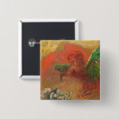 勝ち誇ったペガソス 缶バッジ (正面&裏面)