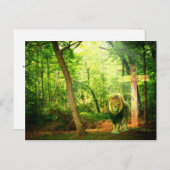 勝ち誇った王 ポストカード (正面/裏面)