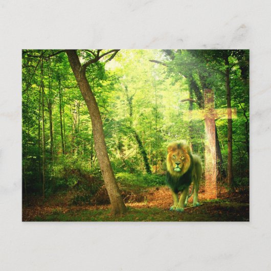 勝ち誇った王 ポストカード (正面)