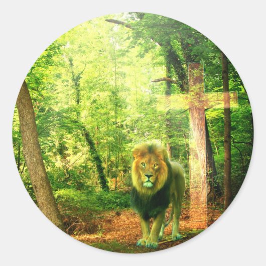 勝ち誇った王 ラウンドシール (正面)