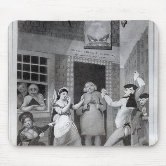 勝ち誇ったBillingsgate マウスパッド (正面)