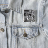 勝ち誇ったBillingsgate 缶バッジ (インサイチュ)