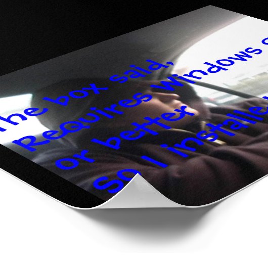 勝ち/リン ポスター (角)