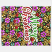 勝った毛布はもうエントカスタマイズーだ フリースブランケット (正面(横))