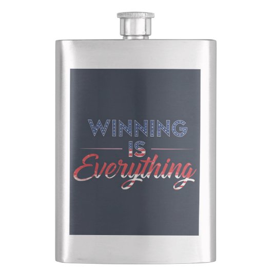 勝つことは全てだ フラスク (正面)