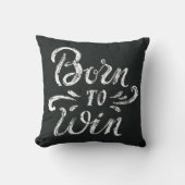 勝つために生まれて下さい クッション (正面)